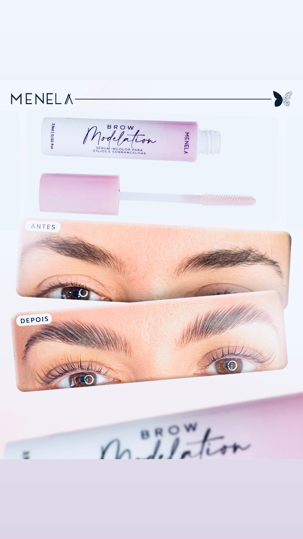 Menela Gel Brow Modelation Incolor
